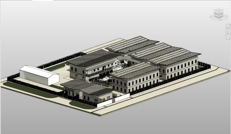 Reconstruction du bâtiment