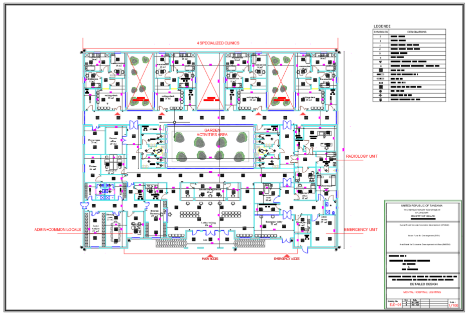 Réhabilitation et extension de l’hôpital