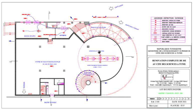 Etude et suivi des travaux de rénovation